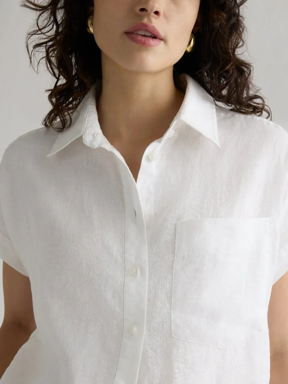 100% European Linen Camp Shirt* - Picture 8 of 11